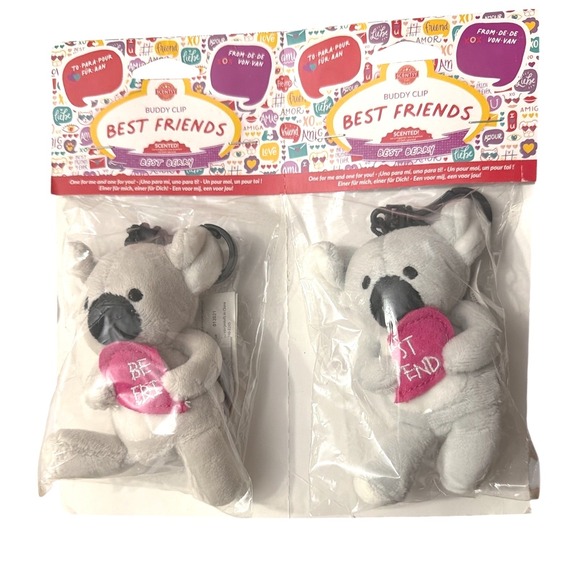 Scentsy Other - Scentsy Buddy Clip Best Friends Koala Best Berry Scented Plush 2-Pack New‎